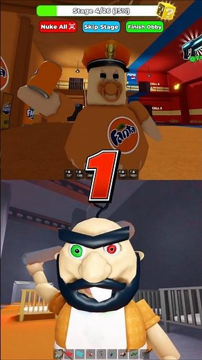 Roblox - BABY COCA-COLA VS PEPSI VS FANTA PRISON VS ESCAPE BABY BOBBY DAYCARE JUMPSCARE #roblox