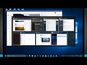 Windows 10 Tips - The Alt + Tab App Switcher