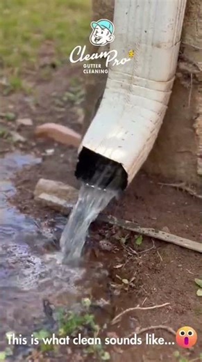 This Is What Clean Gutters Sound Like