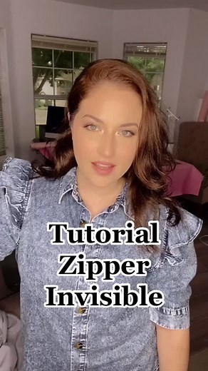 Tutorial for Sewing an Invisible Zipper