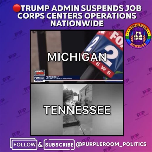 DaMon Cortez on Instagram: "The Department of Labor (DOL) announced this week it will pause operations at Job Corps centers nationwide, a move that has already gotten pushback from both sides of the aisle on Capitol Hill. The department said Thursday it will begin a “phased pause” initiating “an orderly transition for students, staff, and local communities.” The pause will occur by June 30, the office said. Labor Secretary Lori Chavez-DeRemer said the program has been found to no longer achieve 