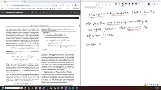 三、TRPO论文中的MM算法