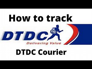 how to track DTDC courier