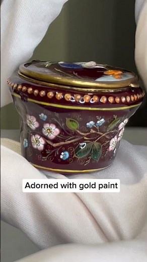 French Limoges Enamel Box