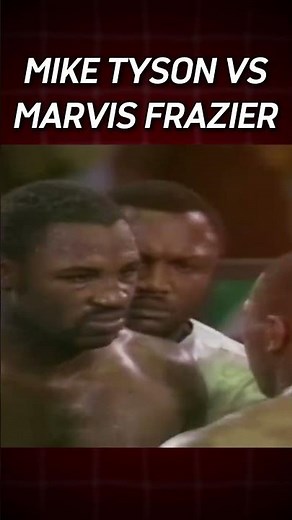 "Mike Tyson vs Marvis Frazier | Brutal First-Round Knockout | Legendary Heavyweight Clash"