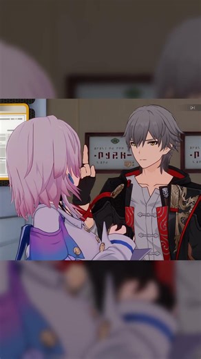 Pinching March's Cheeks...