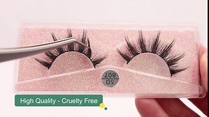 Ahrikiss False Eyelashes 8 Pairs 4 Styles Volume Natural Faux Mink Lashes Dramatic Wispy Fake Lashes