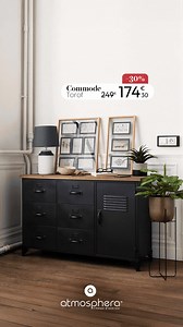 🎉 La 2ème démarque des soldes est là ! C’est le moment de craquer chez Atmosphera : profitez de réductions jusqu’à -70 % sur une sélection de meubles et déco. ✨ Redonnez vie à votre intérieur avec des prix incroyables. ✅ Des styles variés pour toutes vos envies ✅ Livraison rapide et fiable ✅ Service client à votre écoute, 7j/7 Dépêchez-vous, les stocks sont limités ! | Atmosphera