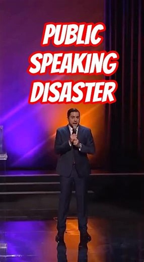 Nervous Speaker Gets Epic Chocolate Pudding Explosion! 🤣🍫💥 #shorts