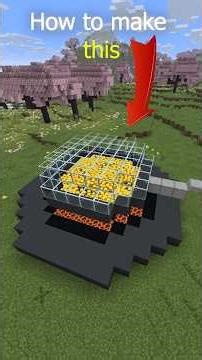 How to make Popcorn🍿in minecraft