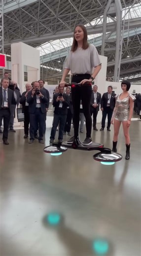 Hoverboard Fun! 🚀 #hoverboard #futuristic #innovation #tech #LED #maneuverability
