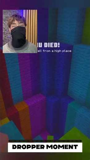 Dropper moment Minecraft #minecraft