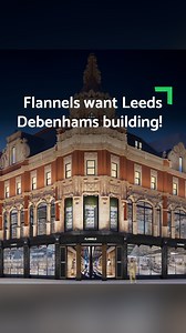 The Leeds Debenhams will NOT become student flats… and could soon be a huge flagship Flannels store! 😲 The retailer has now submitted plans to transform all six floors of the historic Briggate site. 🛍️ Planning had previously been approved for it to be renovated into student flats, but Leeds City Council confirmed that this “was not progressed”. It is early in the planning process for FLANNELS, who want a gym on the lower ground floor and food and beverage offerings on the ground and fourth fl