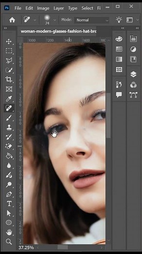 Remove Glasses Glare in Photoshop: Easy Step-by-Step Tutorial #photoshoptutorial #remove