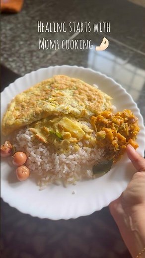Healing starts with moms cooking 🤌🏻🥰 #mom #food