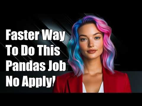 Faster way to accomplish this Pandas job than by using Apply for large data set?