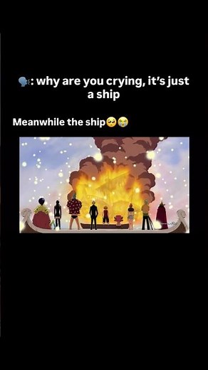 Going merry 🫡🥺❤️‍🩹 #goingmerry #onepiece #strawhatpirates