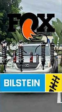 Fox Vs Bilstein : The Best Vs The Best #shocksurplus #shocktalk #gx470 #8112 #foxibp #lexus