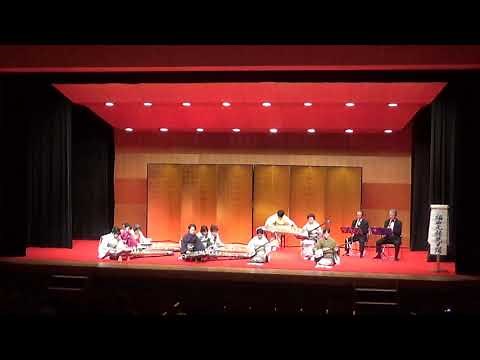 編曲元禄花見踊（三絃、筝、17弦、尺八の合奏です）