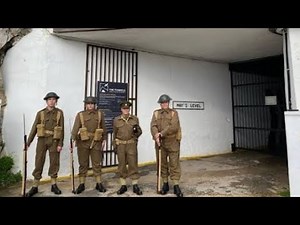 A history lesson inside the WW2 Tunnels in Gibraltar