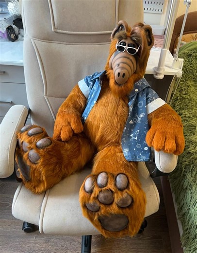 ALF Plush Toy Replica Doll Gordon Shumway Alien Art Toy - Etsy UK