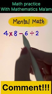 595K views · 3.1K reactions | Challenge 易✍️ #brainchallenge #viralchallenge #challenge #reelsviralシ #viralvideoシ #educational #practice #brainteaser #mathematics #problemsolving | Mathematics Ma'am | Facebook