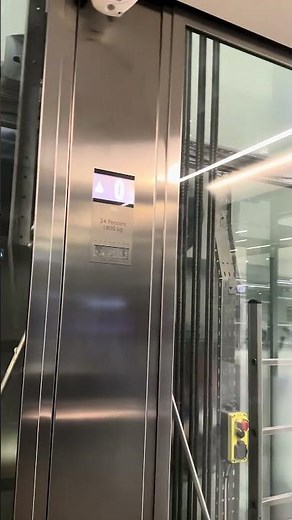 Glass Kone Monospace #lift #elevator at Weston Favell Shopping Centre Northampton