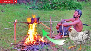 Village grill chicken recipe making | Village Reality cooking