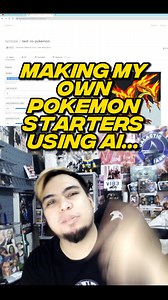 27K views · 201 reactions | MAKING MY OWN POKEMON STARTERS USING AI... | Galactic Shark | Facebook