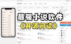 史上最自由最强悍的小说软件《开源阅读》
