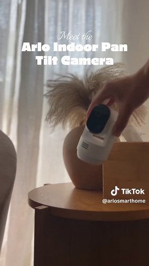 Meet the Arlo Essential Pan Tilt Indoor Security Camera. With pan and tilt viewing capabilities, experience crystal-clear 2K video, full 360� coverage, and reliable plug-in power to safeguard your home, family, and pets.