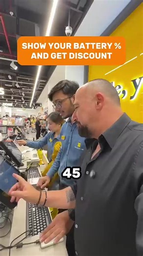 How to Display Mobile Battery Percentage for Discounts
