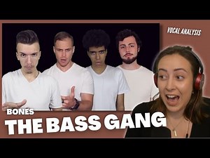 THE BASS GANG Bones | Vocal Coach Reacts (& Analysis) | Jennifer Glatzhofer