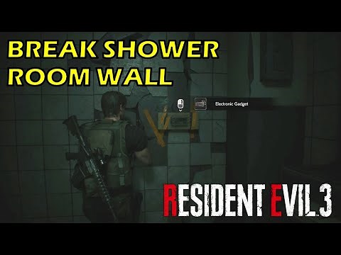 Break the Shower Room Wall | Resident Evil 3 Remake