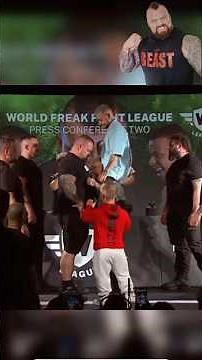 Eddie Hall VS 2 Guys The Neffati Brothers - Freak Fight #eddiehall #royalty