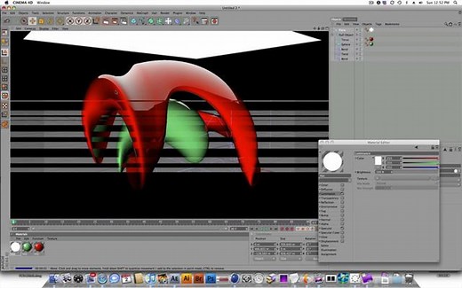 Making Abstract Shapes in Cinema 4D