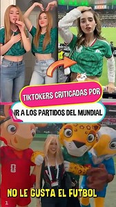 TikTokers criticized for attending World Cup matches