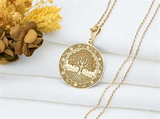 Tree of Life Pendant: Sacred Nature Symbol Necklace, Ancient Roots Charm, Eternal Growth Talisman - Etsy Canada