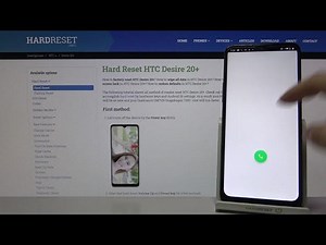 HTC Desire 20+ Incoming Call