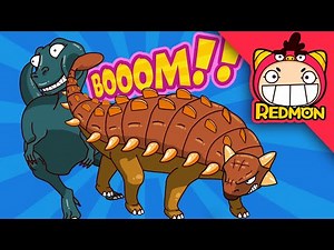 Plant eating dinosaurs song | Dinosaur songs | Nursery Rhymes | REDMON