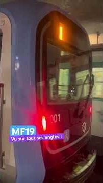 Le MF19 vu sur tout ses angles #idf #train #idfm #metro #mf19