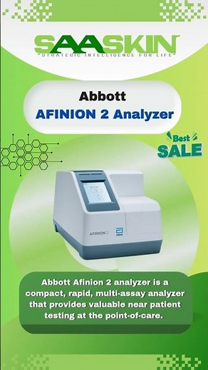 Abbott Afinion 2 Analyzer and Test Kits | Medical POCT | Catalog No - #1116681 | Serum/ Plasma/ WB |