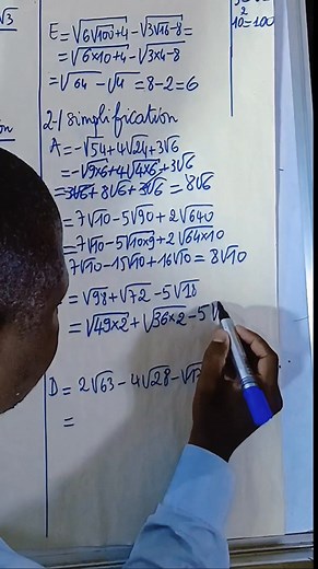 #Maths : #Exercice sur la #Racine #Carrée | Impact Education