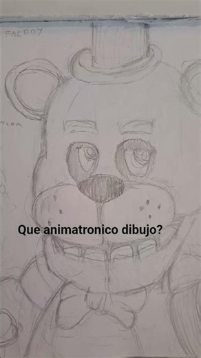 #fivenightsatfreddys #fnaf que animatronico dibujo?
