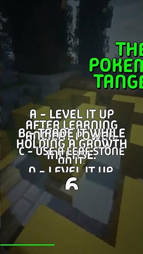 What is the way to evolve the pokemon Tangela to tangrowth in the Diamond and Pearl...
