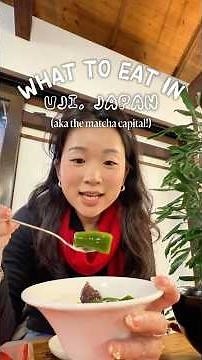 I spent a whole day eating my just matcha items in Japan #solotravel #japanesefood