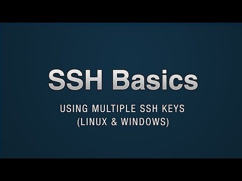 SSH - Using multiple SSH keys