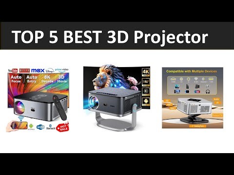 TOP 5 BEST 3D Projector 2026