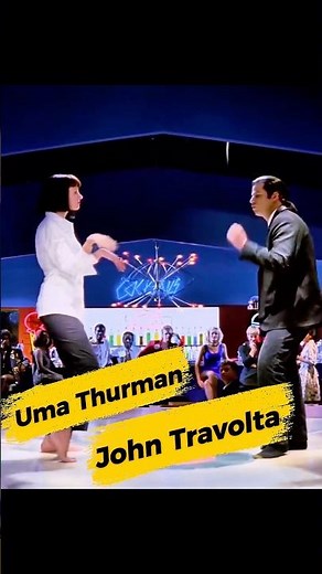 Iconic Twist Dance 🔥 John Travolta & Uma Thurman | Pulp Fiction