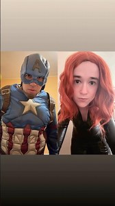 This is awkard. Original short by @that_cosplayer_girl & as #blackwidow #marvel #captainamerica